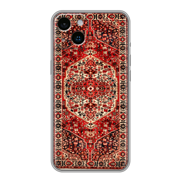 Силиконовый чехол на Iphone 14 с принтом Ковер
