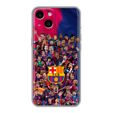 Силиконовый чехол на Iphone 14 с принтом Барселона Barcelona