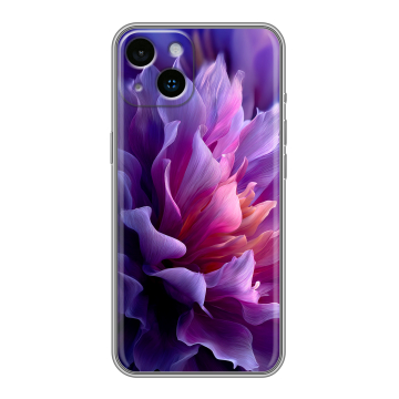 Силиконовый чехол на Iphone 14 с принтом женский цветы Силиконовый чехол на Iphone 14 с принтом женский цветы