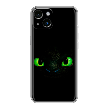 Силиконовый чехол на Iphone 14 с принтом Как приручить дракона Силиконовый чехол на Iphone 14 с принтом Как приручить дракона