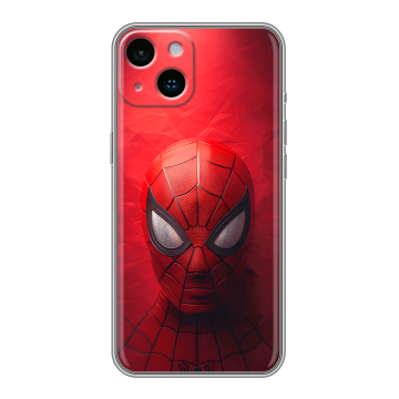 Силиконовый чехол на Iphone 14 с принтом Spiderman Человек паук Силиконовый чехол на Iphone 14 с принтом Spiderman Человек паук