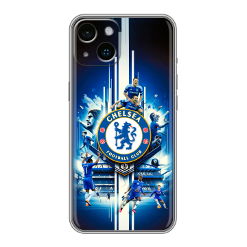 Силиконовый чехол на Iphone 14 с принтом Chelsea Челси