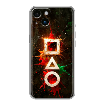 Силиконовый чехол на Iphone 14 с принтом Squid Game Игра кальмара Силиконовый чехол на Iphone 14 с принтом Squid Game Игра кальмара