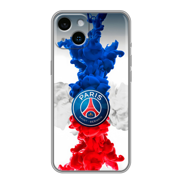 Силиконовый чехол на Iphone 14 с принтом PSG ПСЖ