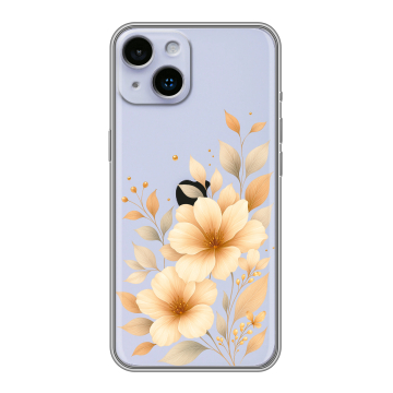 Силиконовый чехол на Iphone 14 с принтом для девушки