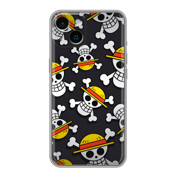 Силиконовый чехол на Iphone 14 с принтом One Piece Ван Пис