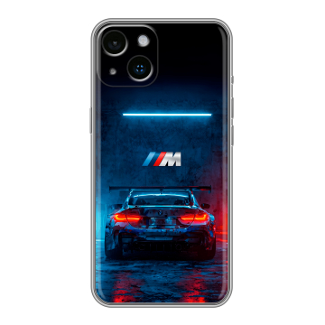 Силиконовый чехол на Iphone 14 с принтом BMW БМВ Силиконовый чехол на Iphone 14 с принтом BMW БМВ