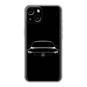 Силиконовый чехол на Iphone 14 с принтом Mercedes Мерседес Силиконовый чехол на Iphone 14 с принтом Mercedes Мерседес