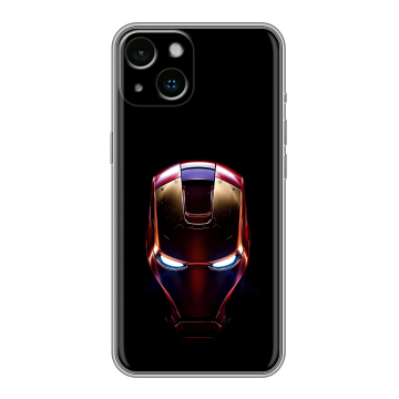 Силиконовый чехол на Iphone 14 с принтом IronMan Железный человек Силиконовый чехол на Iphone 14 с принтом IronMan Железный человек