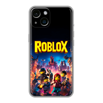 Силиконовый чехол на Iphone 14 с принтом Roblox Роблокс Силиконовый чехол на Iphone 14 с принтом Roblox Роблокс
