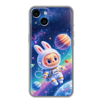 Силиконовый чехол на Iphone 14 с принтом Labubu Лабубу Силиконовый чехол на Iphone 14 с принтом Labubu Лабубу