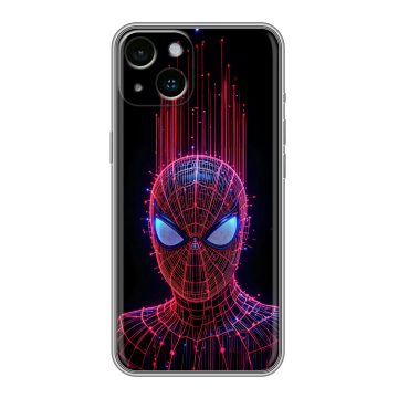 Силиконовый чехол на Iphone 14 с принтом Spiderman Человек паук Силиконовый чехол на Iphone 14 с принтом Spiderman Человек паук