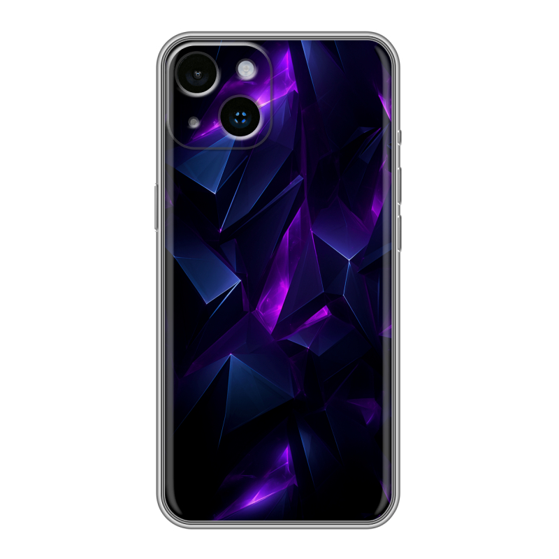 Силиконовый чехол на Iphone 14 с принтом Абстракиция Силиконовый чехол на Iphone 14 с принтом Абстракиция