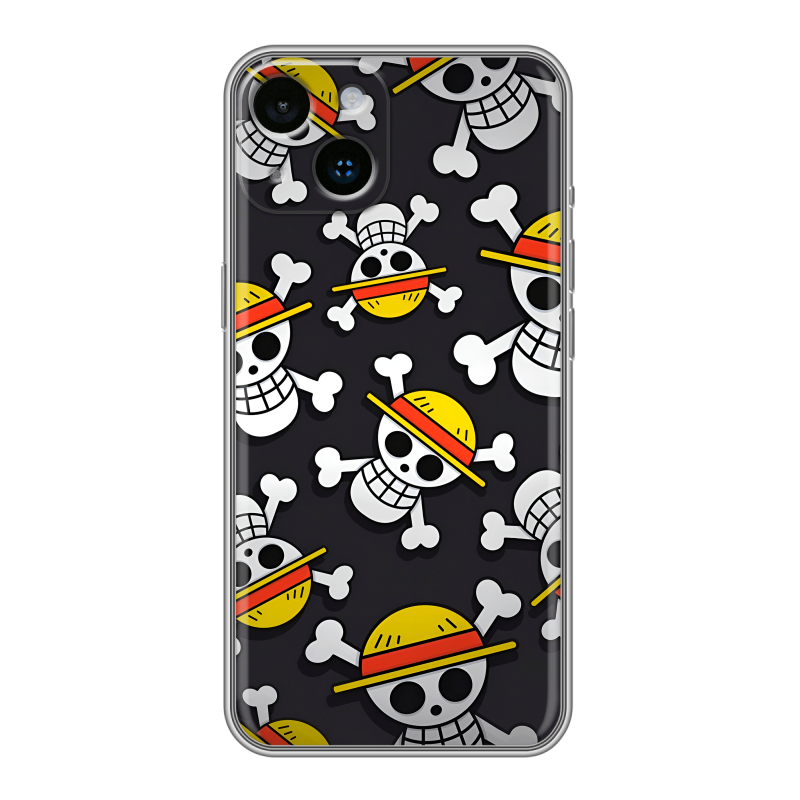Силиконовый чехол на Iphone 14 с принтом One Piece Ван Пис Силиконовый чехол на Iphone 14 с принтом One Piece Ван Пис