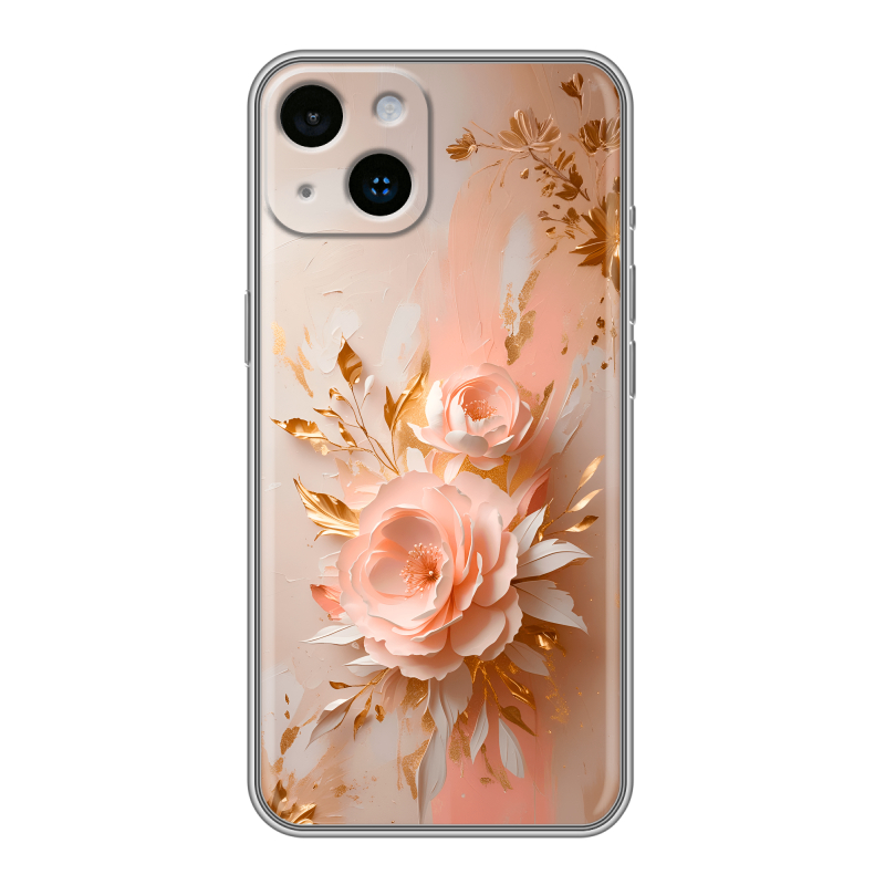 Силиконовый чехол на Iphone 14 с принтом женский Силиконовый чехол на Iphone 14 с принтом женский