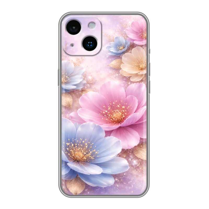 Силиконовый чехол на Iphone 14 с принтом женский Силиконовый чехол на Iphone 14 с принтом женский