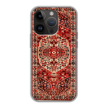 Силиконовый чехол на Iphone 14 Pro с принтом Ковер