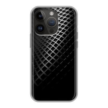 Силиконовый чехол на Iphone 14 Pro с принтом Текстура металла Силиконовый чехол на Iphone 14 Pro с принтом Текстура металла