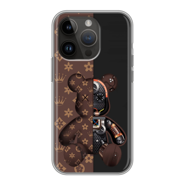 Силиконовый чехол на Iphone 14 Pro с принтом Луи робот Силиконовый чехол на Iphone 14 Pro с принтом Луи робот