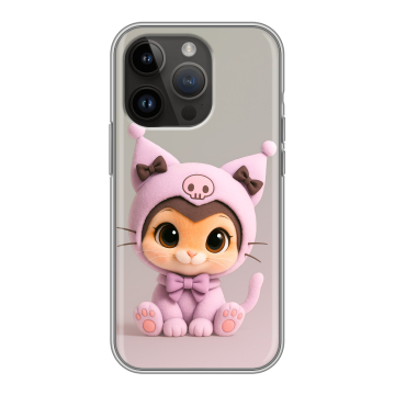 Силиконовый чехол на Iphone 14 Pro с принтом Куроми Kuromi Силиконовый чехол на Iphone 14 Pro с принтом Куроми Kuromi