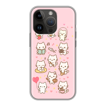 Силиконовый чехол на Iphone 14 Pro с принтом Hello Kitty Хелоу Кити Силиконовый чехол на Iphone 14 Pro с принтом Hello Kitty Хелоу Кити