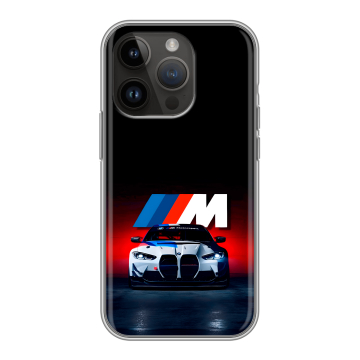 Силиконовый чехол на Iphone 14 Pro с принтом БМВ BMW Силиконовый чехол на Iphone 14 Pro с принтом БМВ BMW
