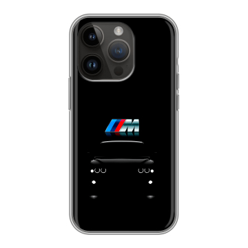 Силиконовый чехол на Iphone 14 Pro с принтом БМВ BMW Силиконовый чехол на Iphone 14 Pro с принтом БМВ BMW