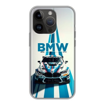 Силиконовый чехол на Iphone 14 Pro с принтом БМВ BMW Силиконовый чехол на Iphone 14 Pro с принтом БМВ BMW