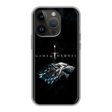 Силиконовый чехол на Iphone 14 Pro с принтом Игра Престолов Game Thrones Силиконовый чехол на Iphone 14 Pro с принтом Игра Престолов Game Thrones