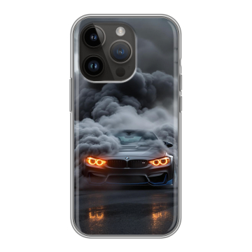 Силиконовый чехол на Iphone 14 Pro с принтом BMW БМВ Силиконовый чехол на Iphone 14 Pro с принтом BMW БМВ