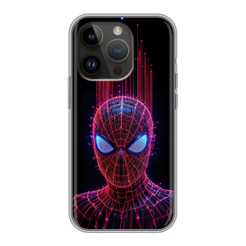 Силиконовый чехол на Iphone 14 Pro с принтом Spiderman Человек паук Силиконовый чехол на Iphone 14 Pro с принтом Spiderman Человек паук