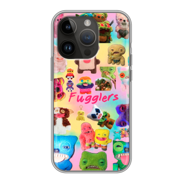 Силиконовый чехол на Iphone 14 Pro с принтом Флагер Fuggler