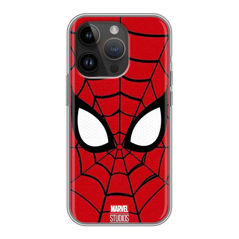 Силиконовый чехол на Iphone 14 Pro с принтом человек паук spiderman Силиконовый чехол на Iphone 14 Pro с принтом человек паук spiderman