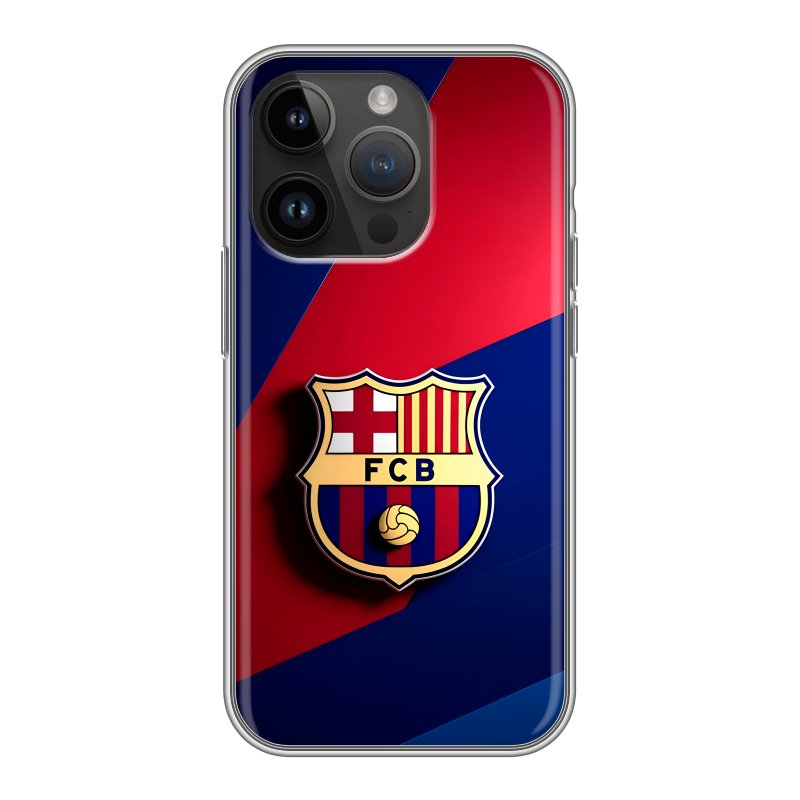 Силиконовый чехол на Iphone 14 Pro с принтом Барселона Barcelona Силиконовый чехол на Iphone 14 Pro с принтом Барселона Barcelona