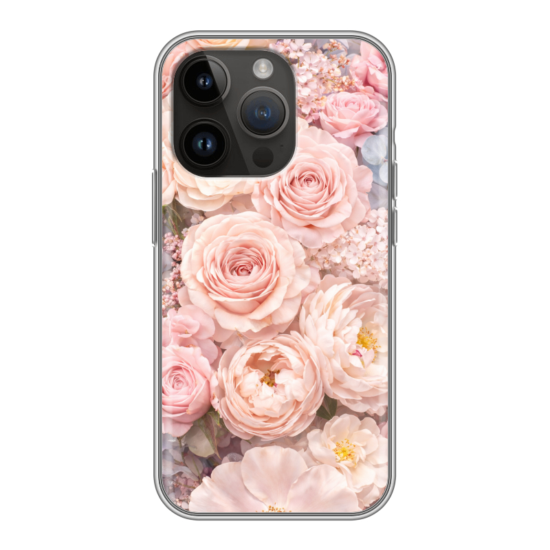 Силиконовый чехол на Iphone 14 Pro с принтом женский Силиконовый чехол на Iphone 14 Pro с принтом женский