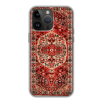 Силиконовый чехол на Iphone 14 Pro Max с принтом Ковер