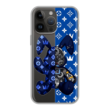 Силиконовый чехол на Iphone 14 Pro Max с принтом Луи робот Силиконовый чехол на Iphone 14 Pro Max с принтом Луи робот