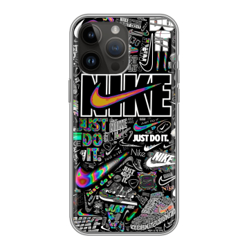 Силиконовый чехол на Iphone 14 Pro Max с принтом Найк Силиконовый чехол на Iphone 14 Pro Max с принтом Найк
