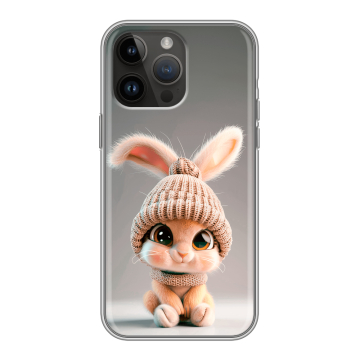 Силиконовый чехол на Iphone 14 Pro Max с принтом Кролик Силиконовый чехол на Iphone 14 Pro Max с принтом Кролик