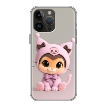 Силиконовый чехол на Iphone 14 Pro Max с принтом Куроми Kuromi Силиконовый чехол на Iphone 14 Pro Max с принтом Куроми Kuromi