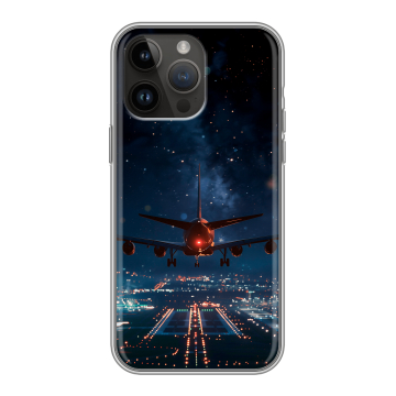Силиконовый чехол на Iphone 14 Pro Max с принтом самолет Силиконовый чехол на Iphone 14 Pro Max с принтом самолет