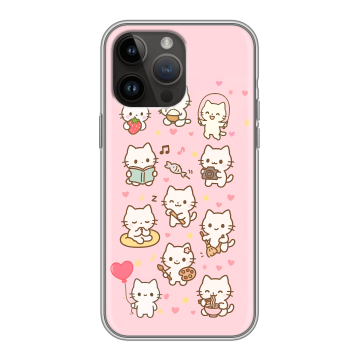 Силиконовый чехол на Iphone 14 Pro Max с принтом Hello Kitty Хелоу Кити Силиконовый чехол на Iphone 14 Pro Max с принтом Hello Kitty Хелоу Кити