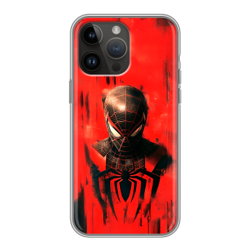 Силиконовый чехол на Iphone 14 Pro Max с принтом человек паук spiderman Силиконовый чехол на Iphone 14 Pro Max с принтом человек паук spiderman