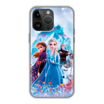 Силиконовый чехол на Iphone 14 Pro Max с принтом Холодное сердце Frozen Силиконовый чехол на Iphone 14 Pro Max с принтом Холодное сердце Frozen