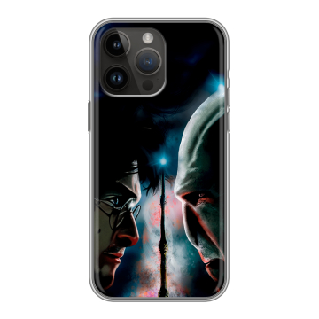 Силиконовый чехол на Iphone 14 Pro Max с принтом Гарри Поттер Harry Potter