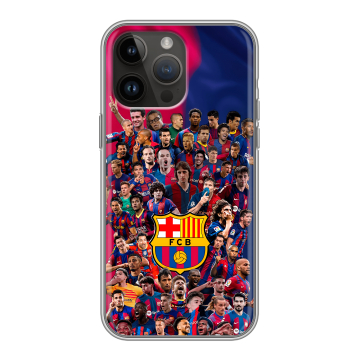 Силиконовый чехол на Iphone 14 Pro Max с принтом Барселона Barcelona