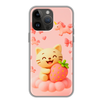 Силиконовый чехол на Iphone 14 Pro Max с принтом для девочек Силиконовый чехол на Iphone 14 Pro Max с принтом для девочек