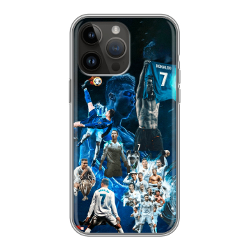 Силиконовый чехол на Iphone 14 Pro Max с принтом Реал Роналдо Силиконовый чехол на Iphone 14 Pro Max с принтом Реал Роналдо