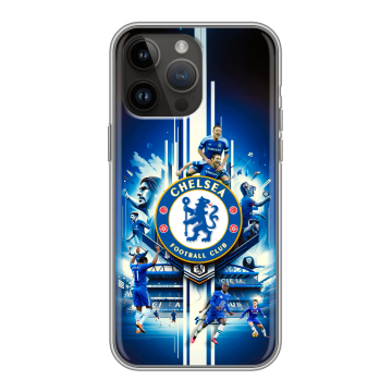 Силиконовый чехол на Iphone 14 Pro Max с принтом Chelsea Челси