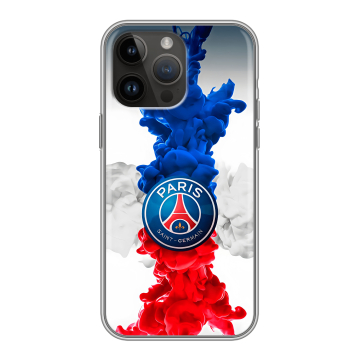 Силиконовый чехол на Iphone 14 Pro Max с принтом PSG ПСЖ